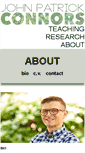 Mobile Screenshot of johnpatrickconnors.com